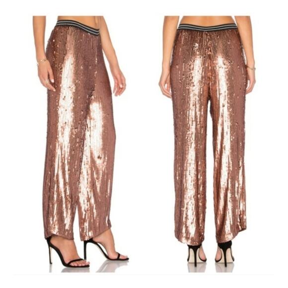 Free People Pants - Free People Rare Just a Dreamer Sequin Crop Pants xs